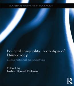 Political Inequality Routledge Book Cover 2014